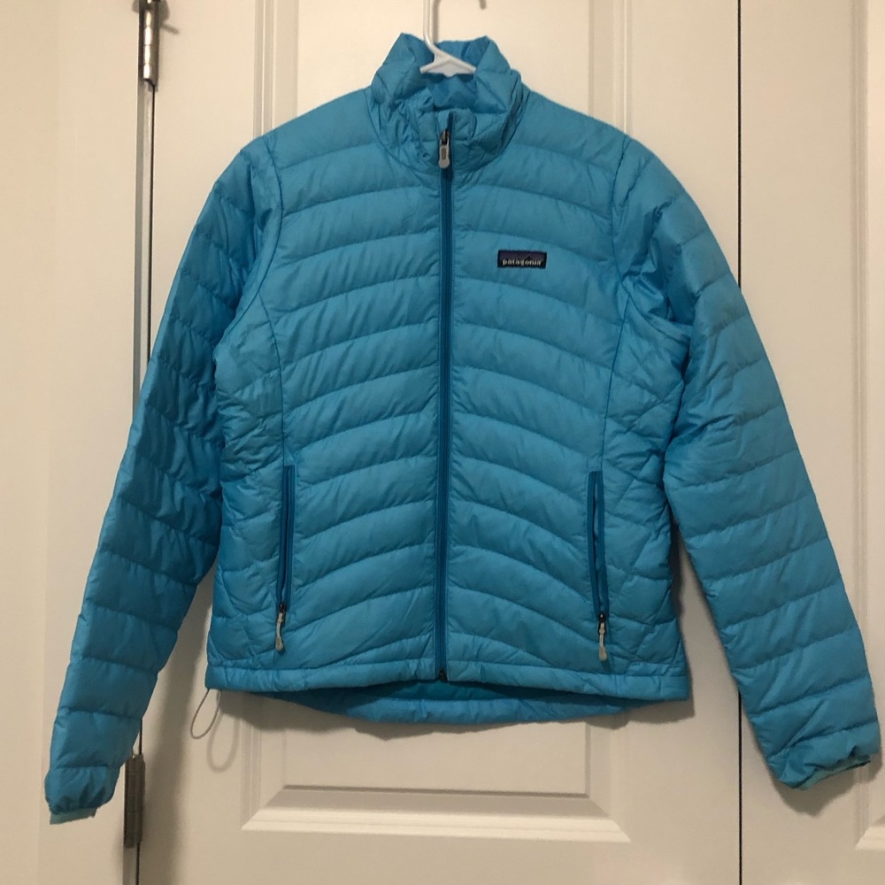 Patagonia Coat light blue